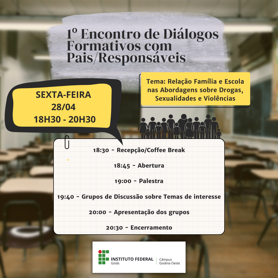 Primeiro Encontro de Diálogos Formativos com Pais/Responsáveis